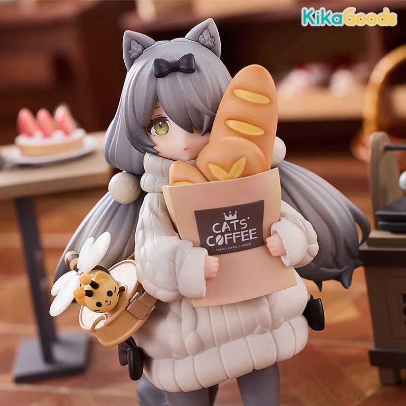 Tea Time Cats Meow Town Bakery Series Figure - Image 3