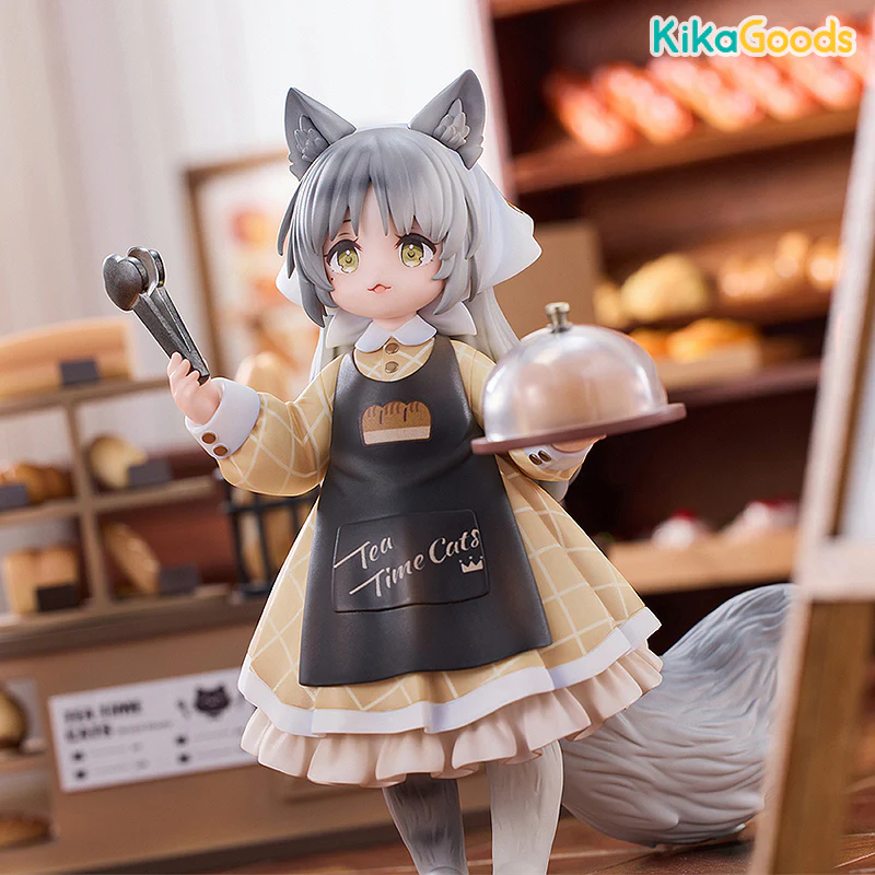 Tea Time Cats Meow Town Bakery Series Figure - Image 4