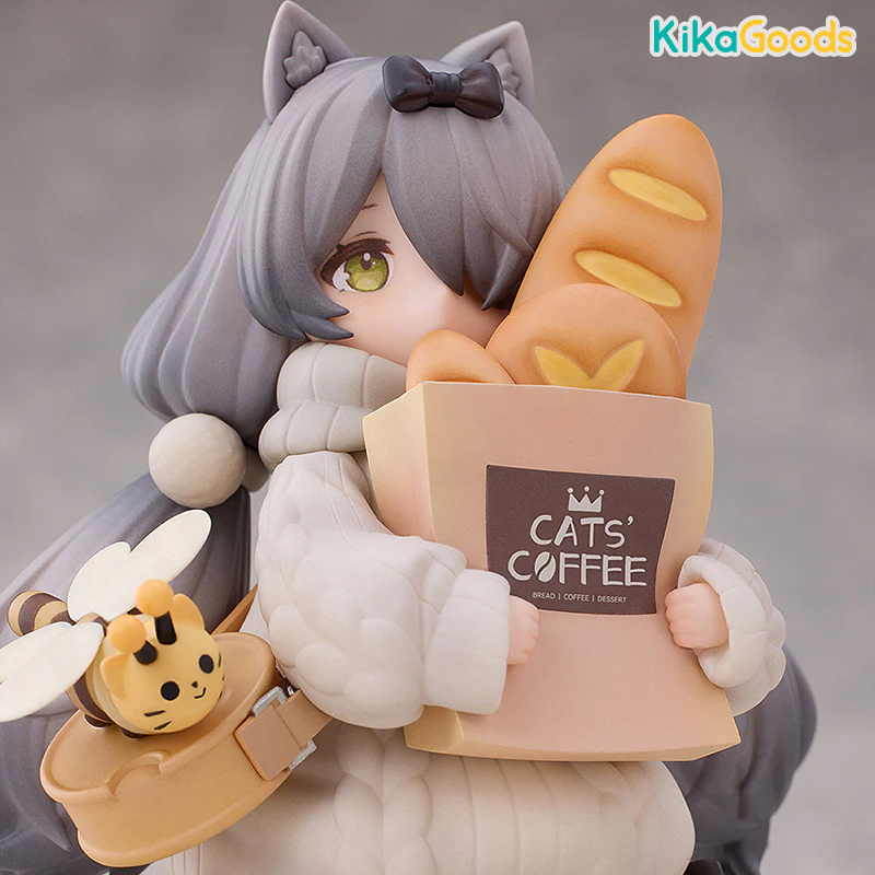 Tea Time Cats Meow Town Bakery Series Figure - Image 7