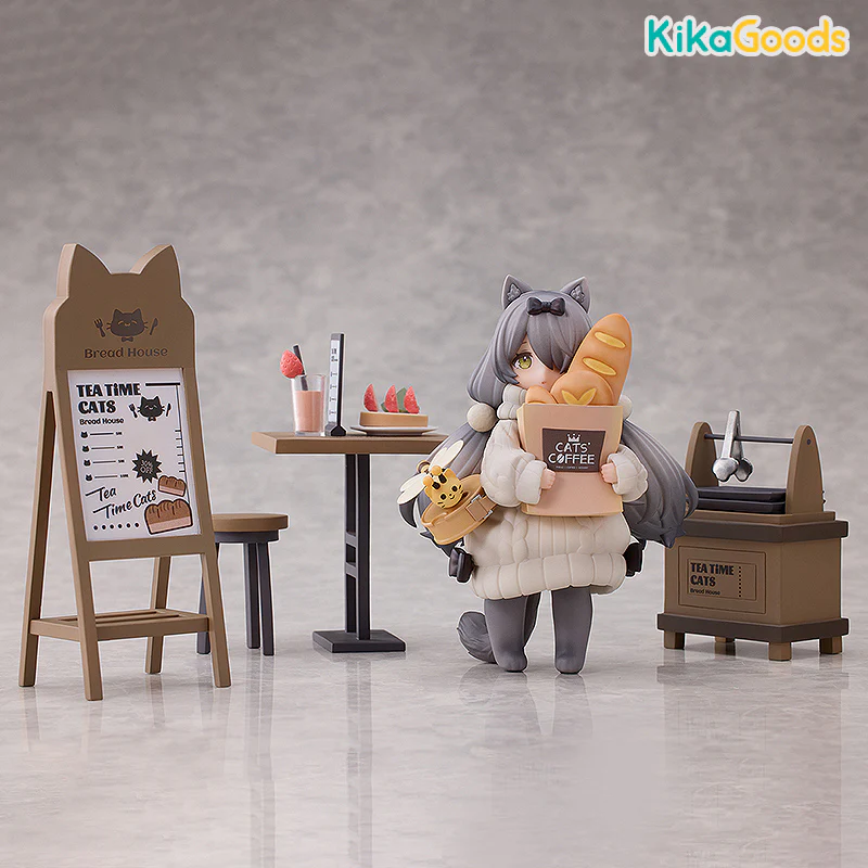 Tea Time Cats Meow Town Bakery Series Figure - Image 9
