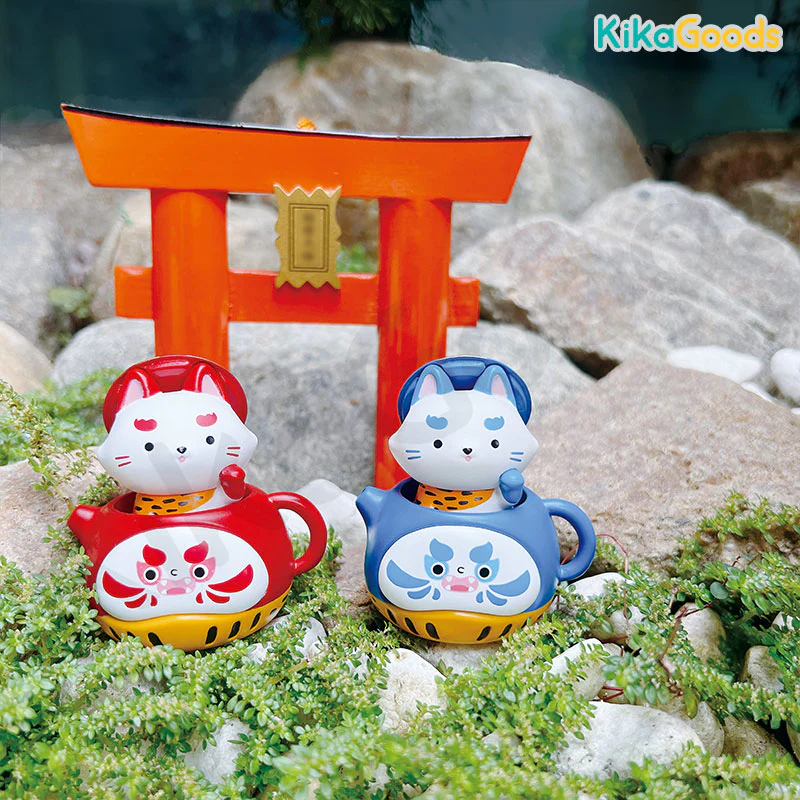 Teapot Fox Daruma 1 + 2 Series Blind Box - Image 6