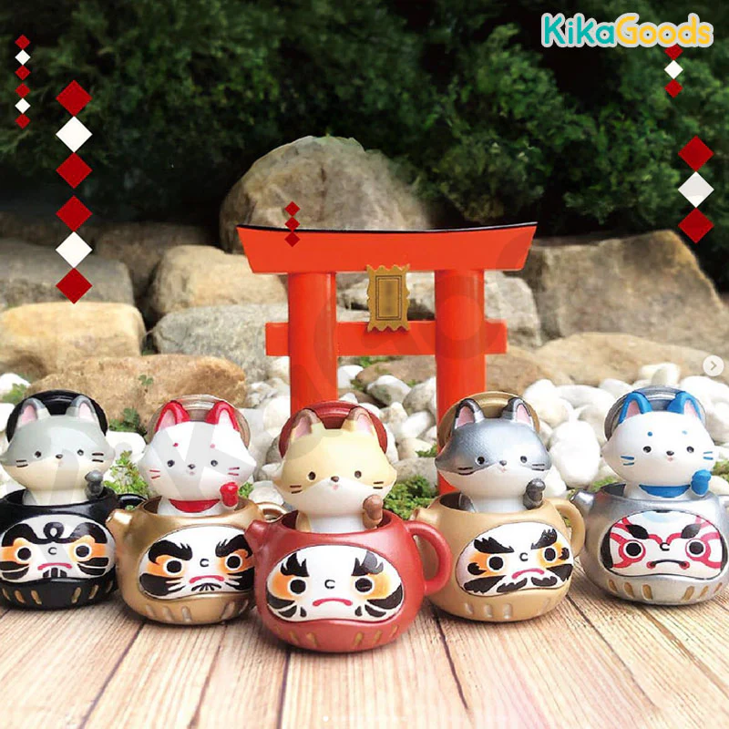 Teapot Fox Daruma 1 + 2 Series Blind Box - Image 7