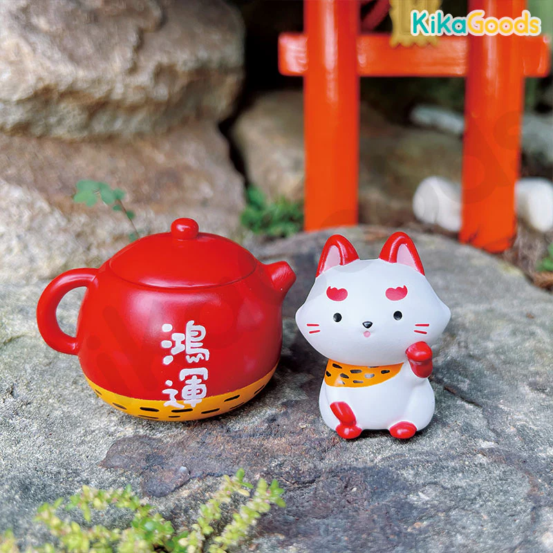 Teapot Fox Daruma 1 + 2 Series Blind Box - Image 8