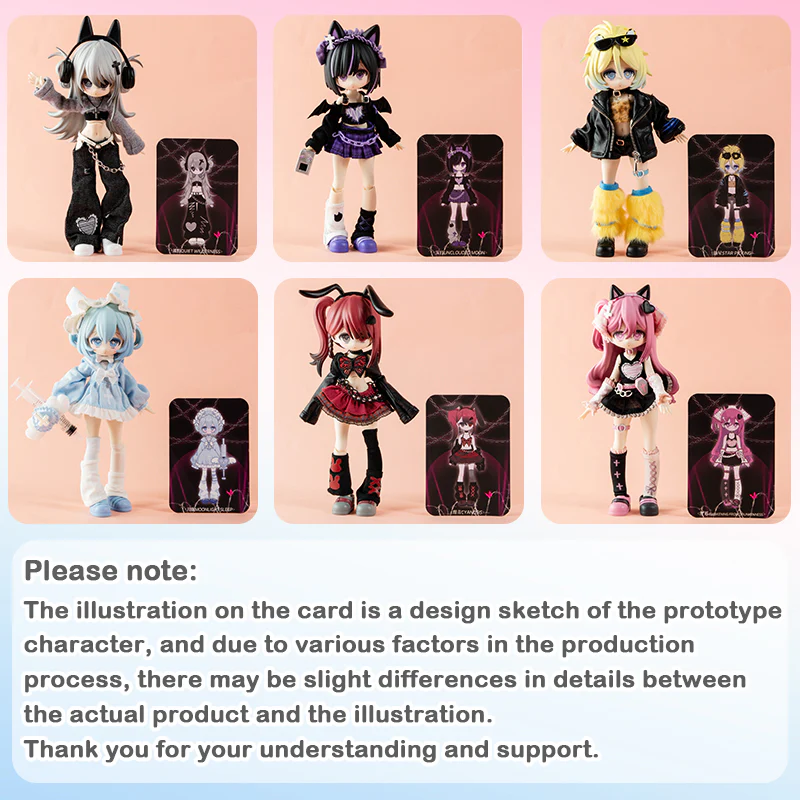 Ten Thousand Escape Plans Series Action Figure BJD Blind Box - Image 7