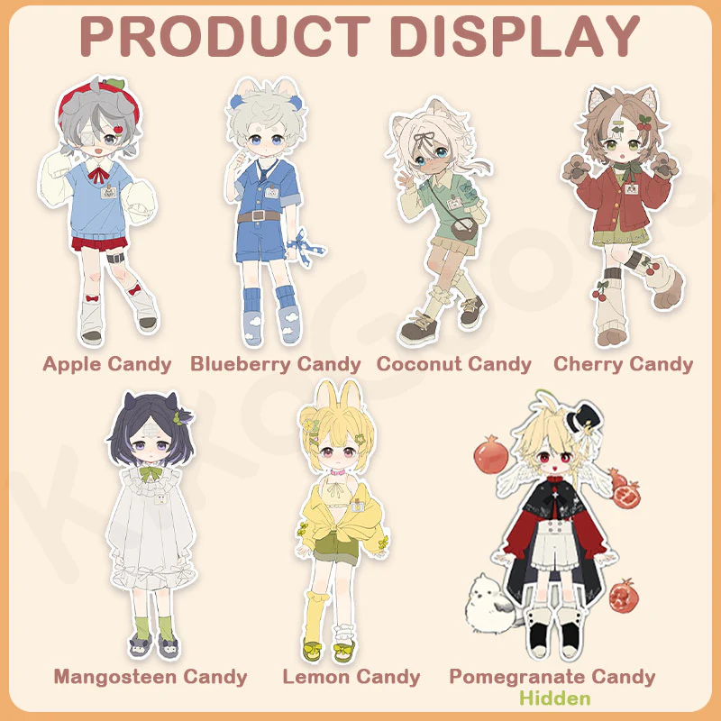 The Hard Candy Institute Series 1/12 Action Figure BJD Blind Box【Shipped in Jun./Jul. 2026】 - Image 2