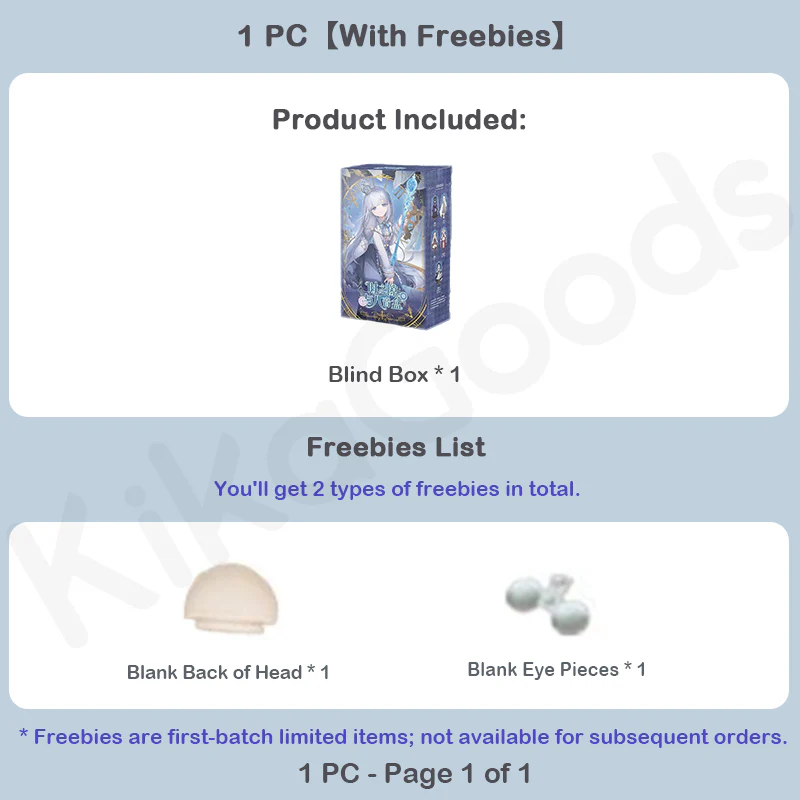 Time Rift & The Music Box Series Special 1/6 Action Figure BJD Blind Box【Shipped in Jul./Aug. 2026】 - Image 20