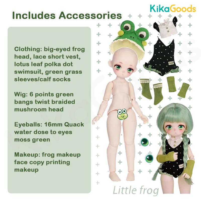 TinyFox 'Little Frog' 1/6 Points Angel Body Action Figure - Image 11