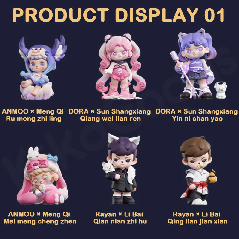TNTSPACE x HONOR OF KINGS Canyon Fantasy Series Blind Box - Image 2