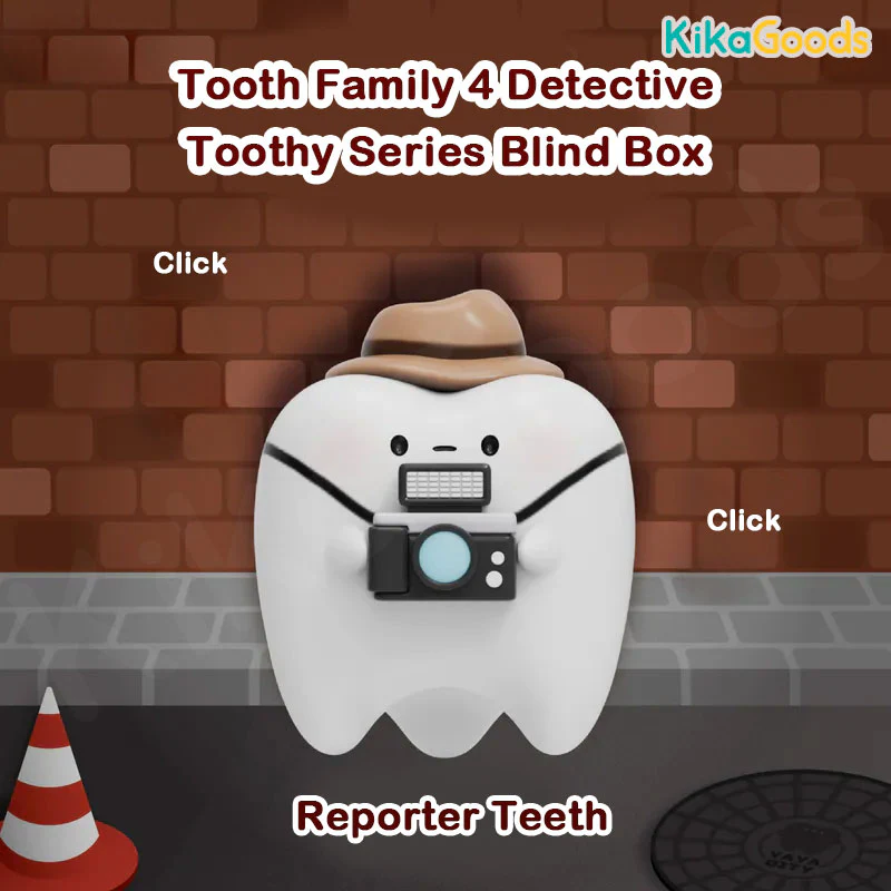 Tooth Family 4 Detective Toothy Series Blind Box - Image 10
