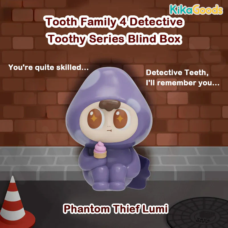 Tooth Family 4 Detective Toothy Series Blind Box - Image 11