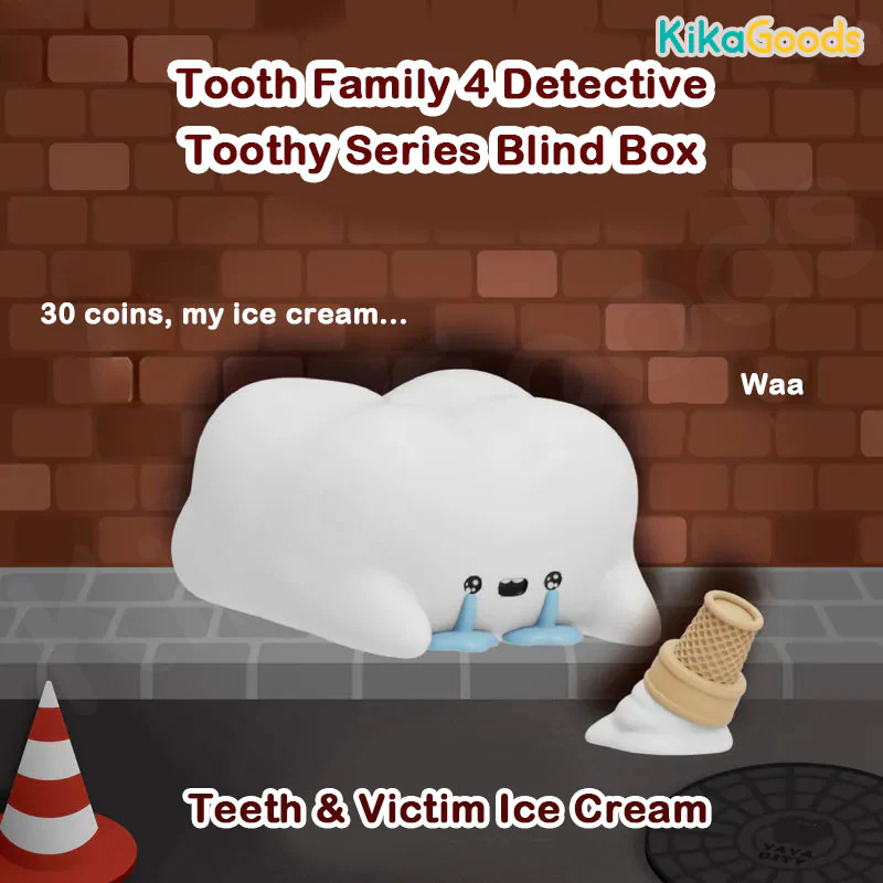 Tooth Family 4 Detective Toothy Series Blind Box - Image 12