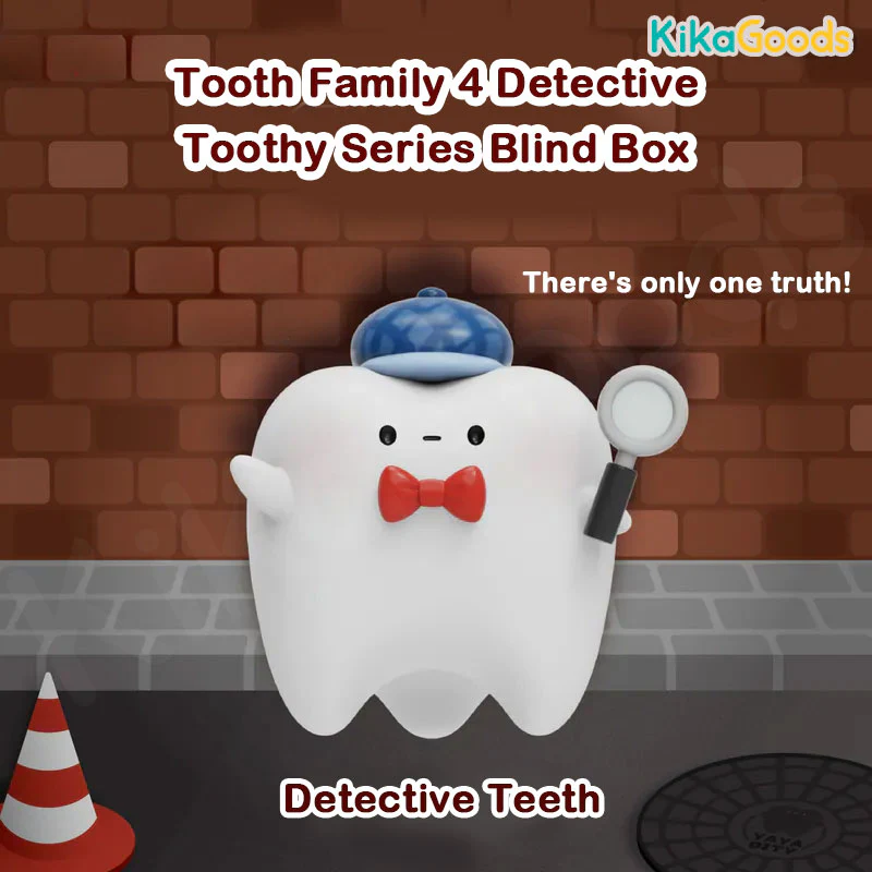 Tooth Family 4 Detective Toothy Series Blind Box - Image 6