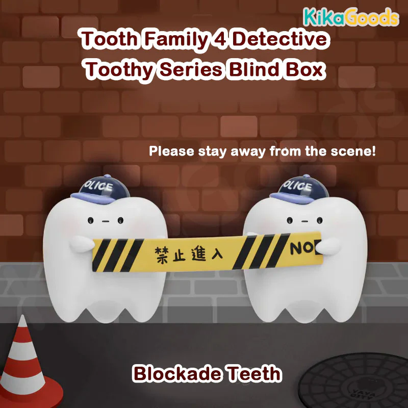 Tooth Family 4 Detective Toothy Series Blind Box - Image 7