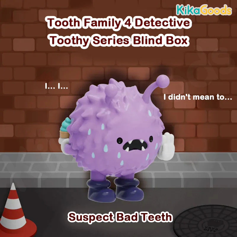 Tooth Family 4 Detective Toothy Series Blind Box - Image 8