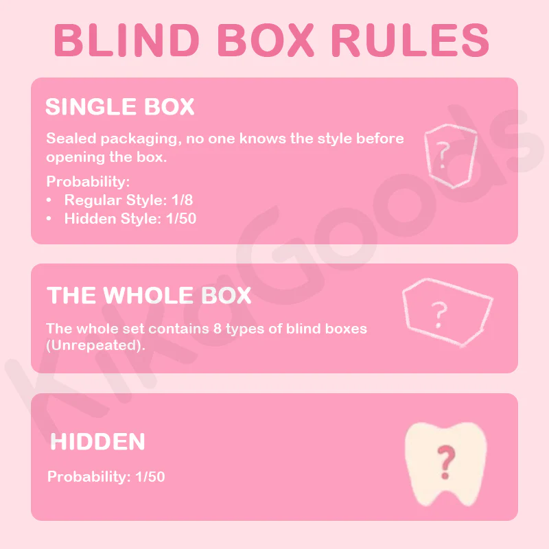 Tooth Family 5 Tooth's Candy House Series Blind Box【Shipped in Jul./Aug. 2026】 - Image 3