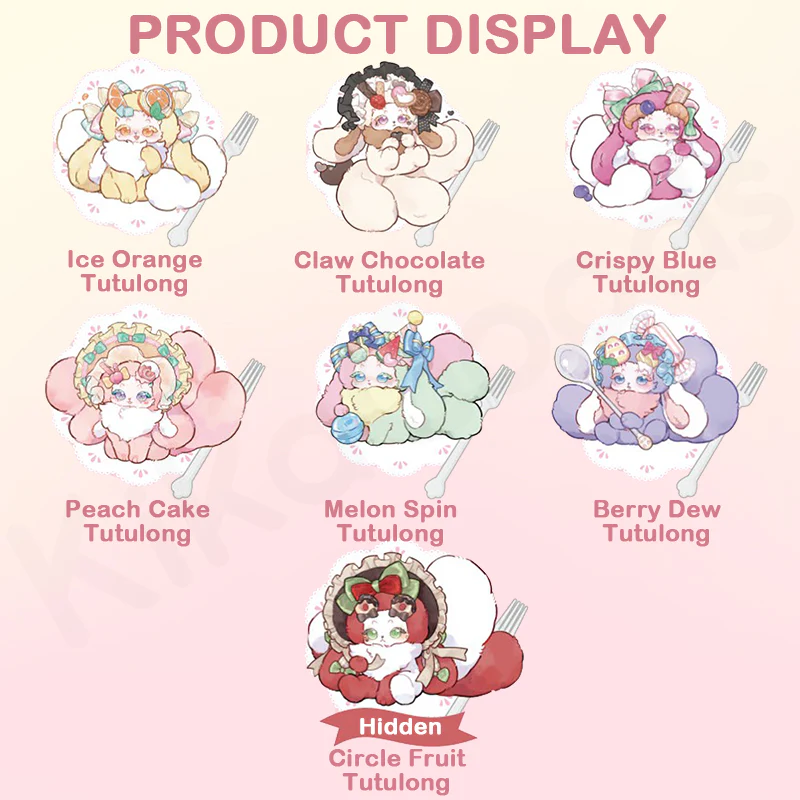 Tutulong Fantasy Creatures Honey Star Drops Series Plush Blind Box - Image 2