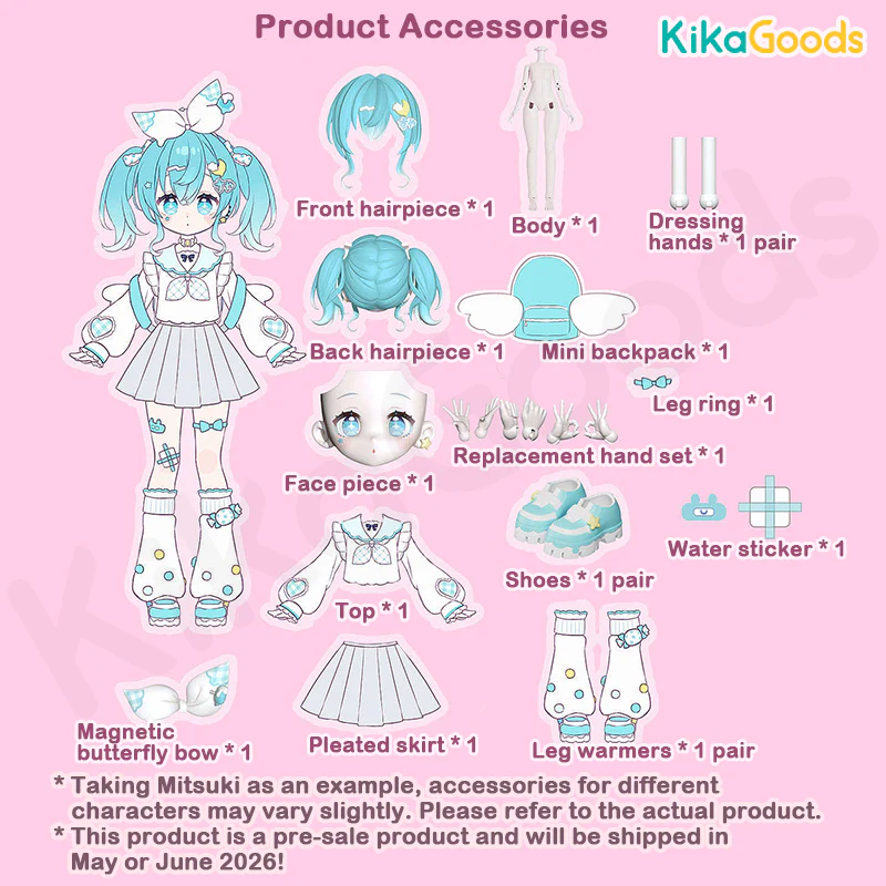Twinkle Polaris Series 1/8 Action Figure BJD Blind Box【Shipped in May./Jun. 2026】 - Image 11