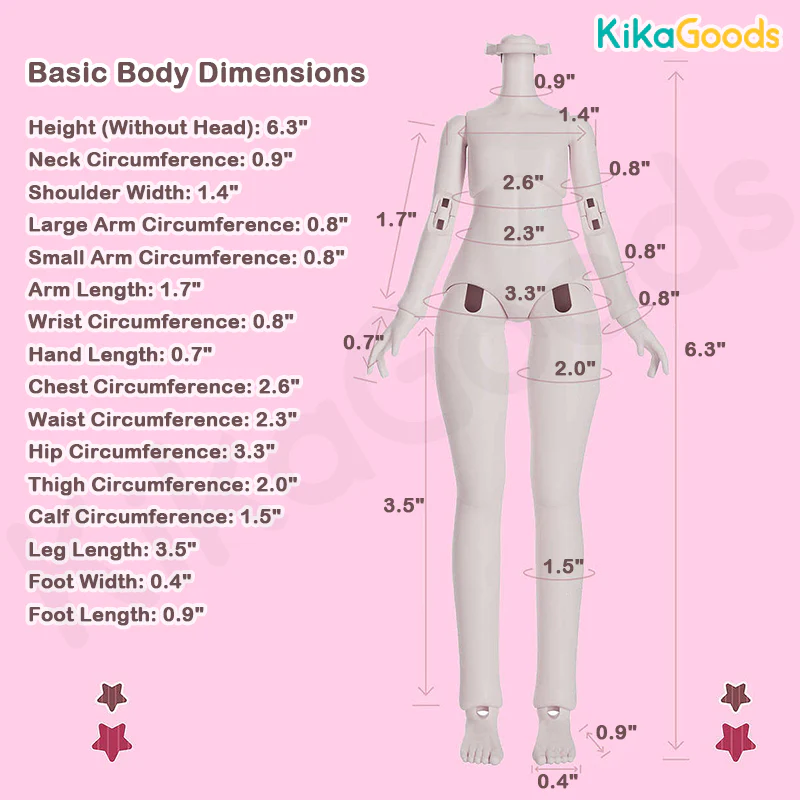 Twinkle Polaris Series 1/8 Action Figure BJD Blind Box【Shipped in May./Jun. 2026】 - Image 12