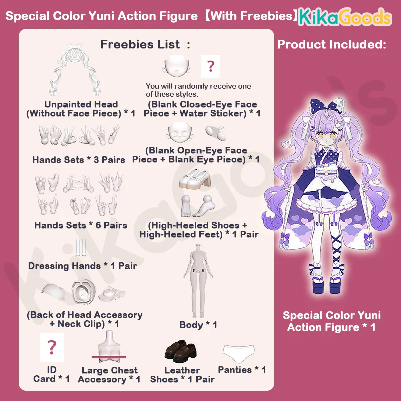 Twinkle Polaris Series 1/8 Action Figure BJD Blind Box【Shipped in May./Jun. 2026】 - Image 27