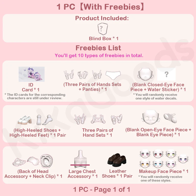 Twinkle Polaris Series 1/8 Action Figure BJD Blind Box【Shipped in May./Jun. 2026】 - Image 28