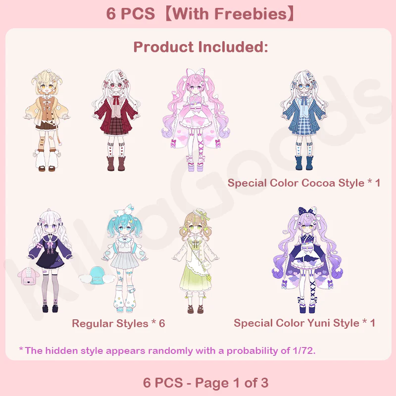 Twinkle Polaris Series 1/8 Action Figure BJD Blind Box【Shipped in May./Jun. 2026】 - Image 30