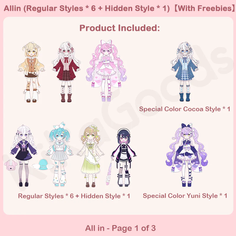 Twinkle Polaris Series 1/8 Action Figure BJD Blind Box【Shipped in May./Jun. 2026】 - Image 33