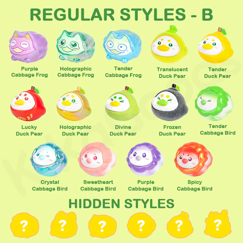 Vegetables Fairy Mini Cute Beans Series 1 Blind Bag - Image 3
