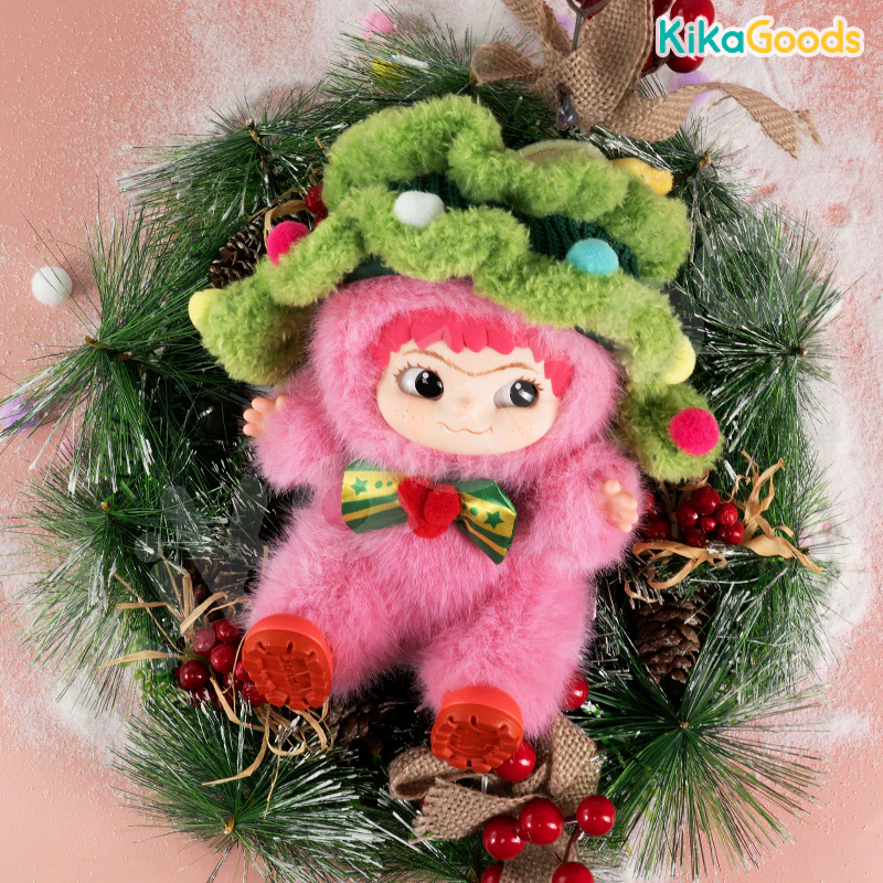 WAKUKU Santa Cutie in Pink Series Vinyl Plush Limited Figure - Image 5