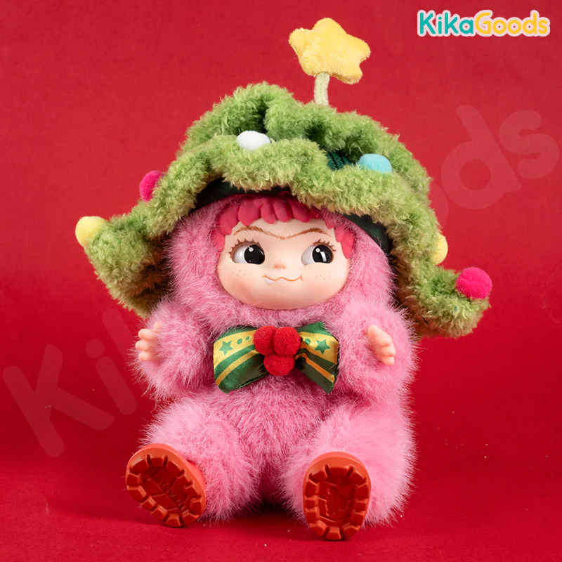 WAKUKU Santa Cutie in Pink Series Vinyl Plush Limited Figure - Image 8