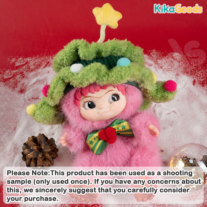 WAKUKU Santa Cutie in Pink Series Vinyl Plush Limited Figure - Image 9