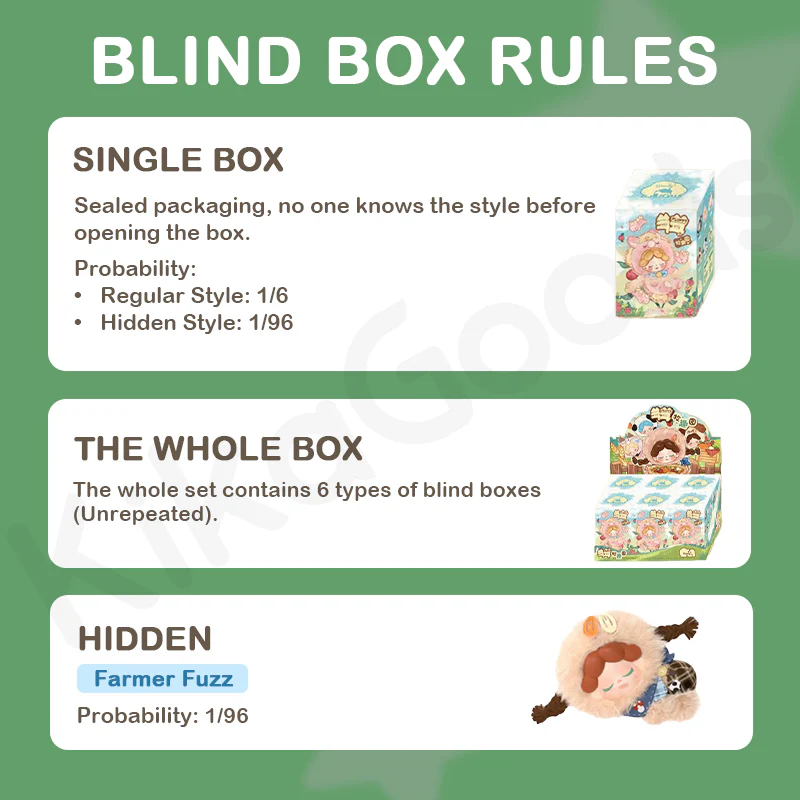 Wendy Fluffy Ranch Series Plush Blind Box【Shipped in Jun./Jul. 2026】 - Image 3