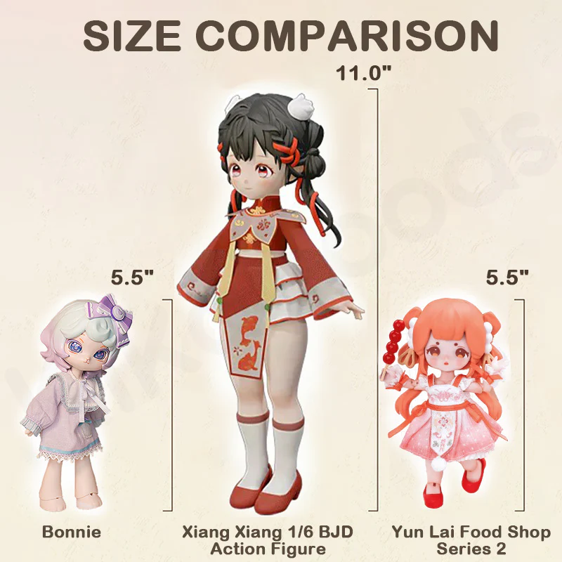 Xiang Xiang Chinese Traditional Festival Series 1/6 BJD Action Figure Blind Box - Image 5