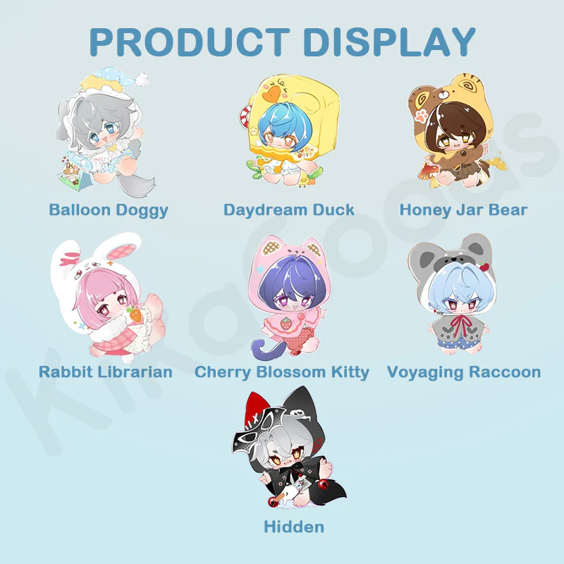 Ya XiuGo "XiuGou Have a Small Snack" Series Action Figure BJD Blind Box - Image 2