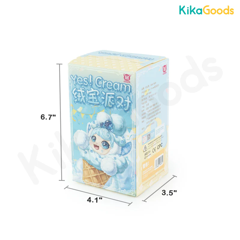 Yes Cream Rongbao Party Series Plush Pendant Blind Box - Image 13