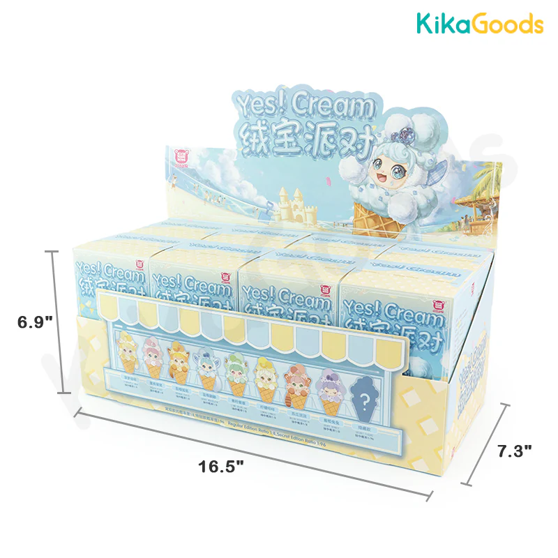 Yes Cream Rongbao Party Series Plush Pendant Blind Box - Image 15