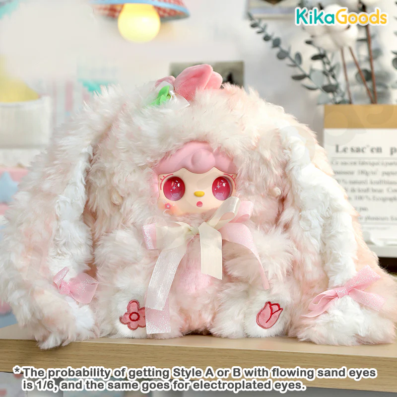 Yooki Bunny's Floral Fragments 400% Series Plush Blind Box - Image 7