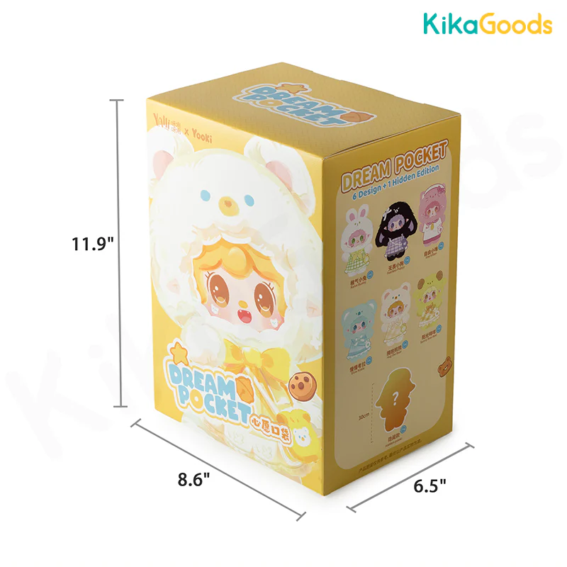 Yooki Dream Pocket 400% Series Plush Blind Box - Image 20
