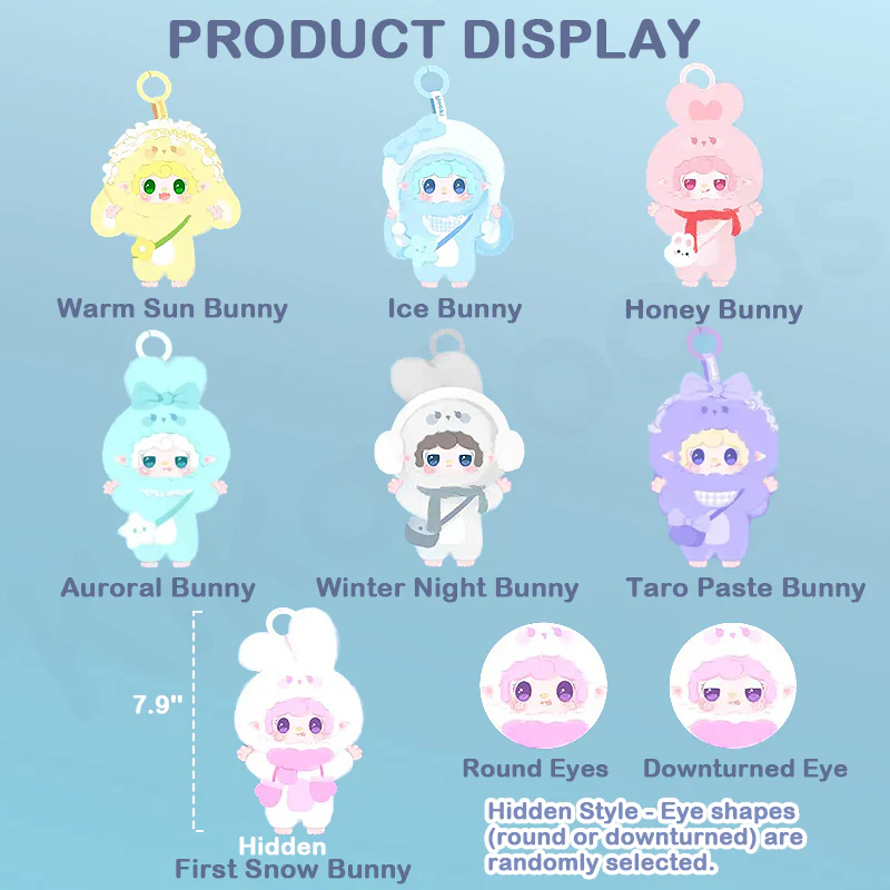YOOKI Third Generation Warm Bunny Series Plush Blind Box - Image 2