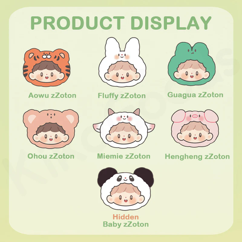 zZoton Forest Concert Series Vinyl Plush Headphone Bag Blind Box - Image 2