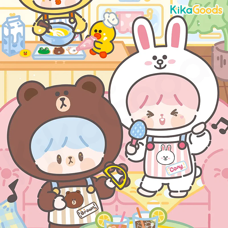 zZoton x LINEFRIENDS My Best Friends Series Plush Blind Box - Image 10