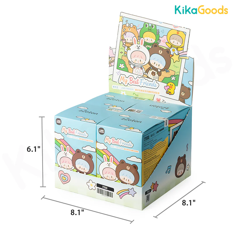 zZoton x LINEFRIENDS My Best Friends Series Plush Blind Box - Image 13